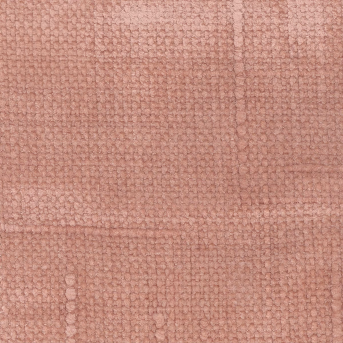 Dusty rose fabric with chunky nubby weave and softly varied pink tonal texture