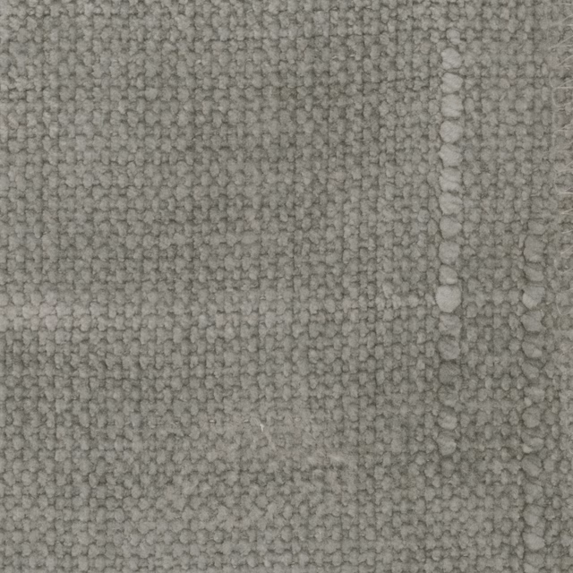 Misty grey Petunia fabric with nubby weave and subtle raised vertical bands
