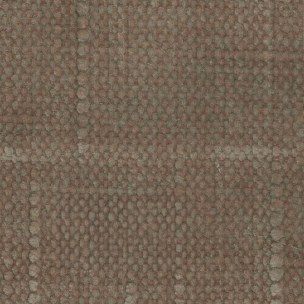 Warm mushroom taupe textile with small raised pebble-like woven texture