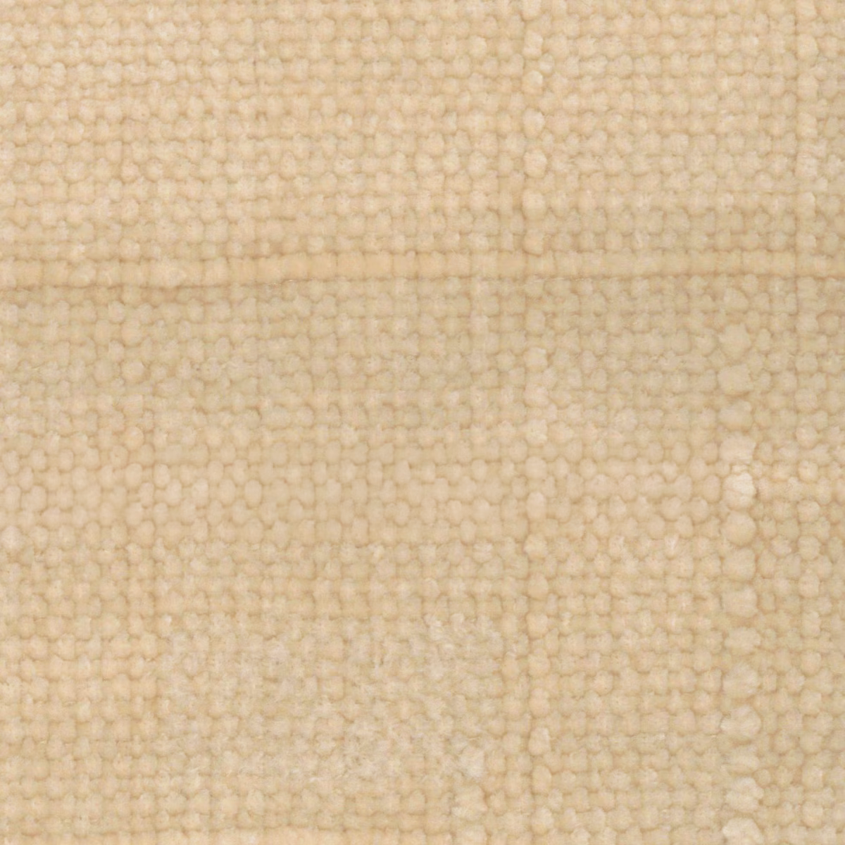 Warm cream-beige fabric swatch with a chunky, irregular looped weave