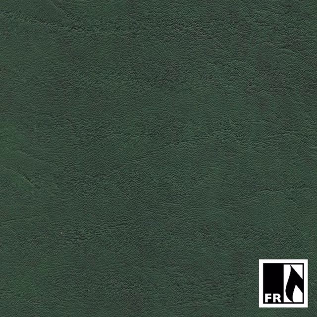 Deep palm-green fabric with fine crinkled grain and softly mottled shading