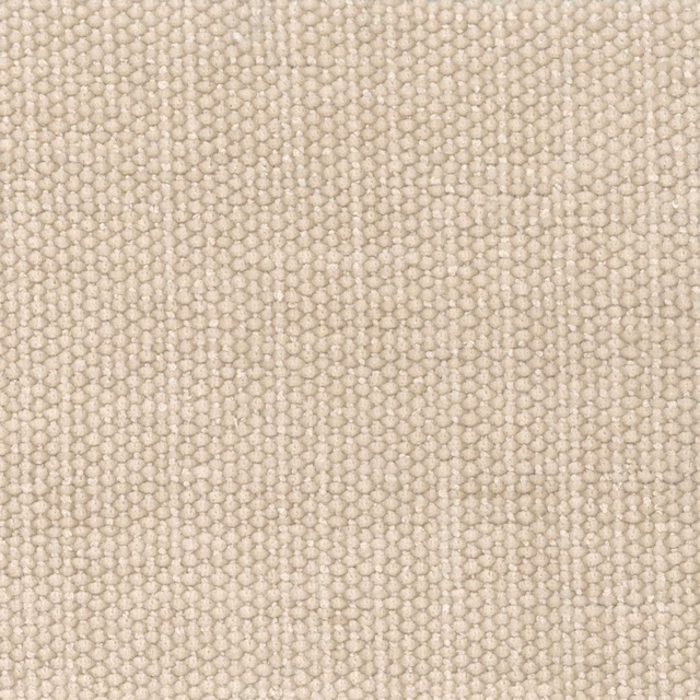 Pale warm-cream textile showing a small nubby looped weave in vertical ribs