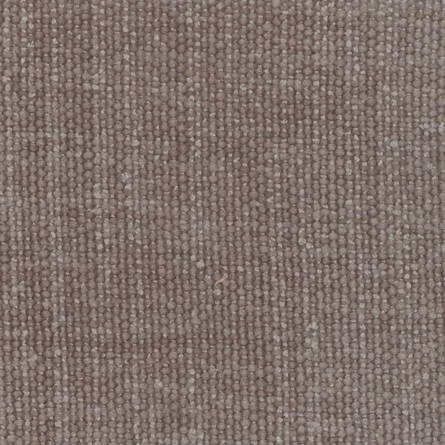 Close-up of taupe-grey Primrose fabric with raised vertical nubby rows