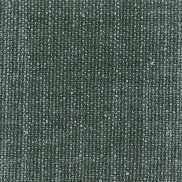 Cool grey-green close-up showing dense vertical ribbed weave with pale flecks
