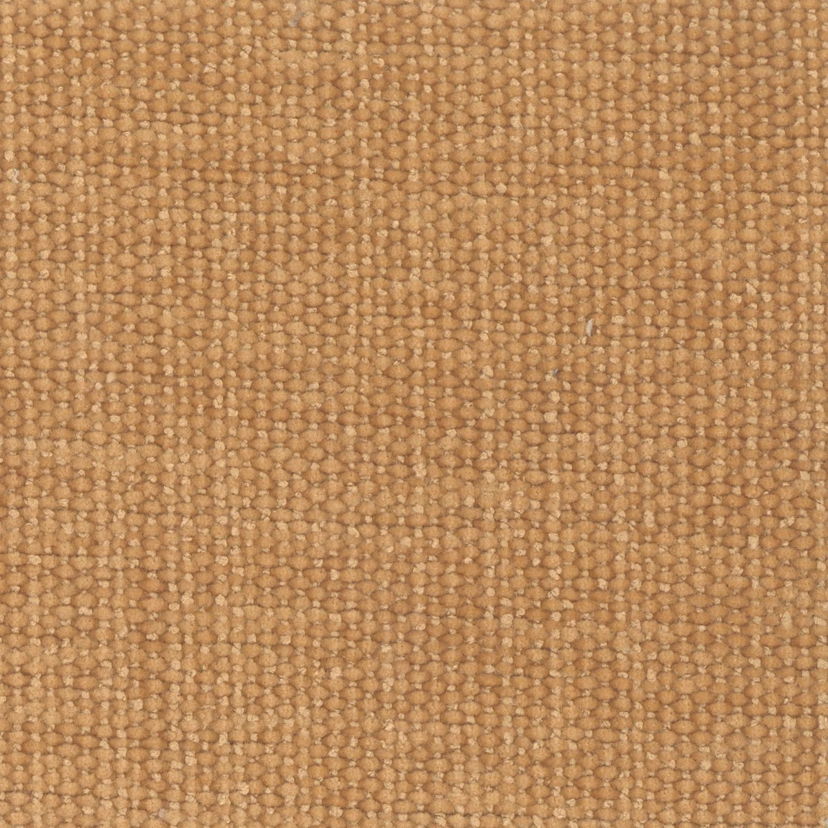 Close-up of warm caramel-brown nubby weave with subtle vertical texture