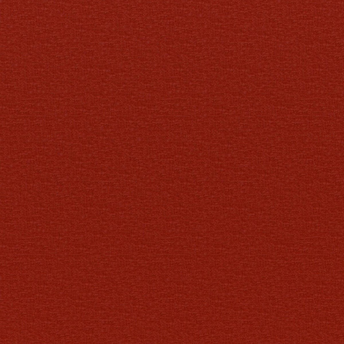 Deep brick-red plain woven textile with subtle tonal texture