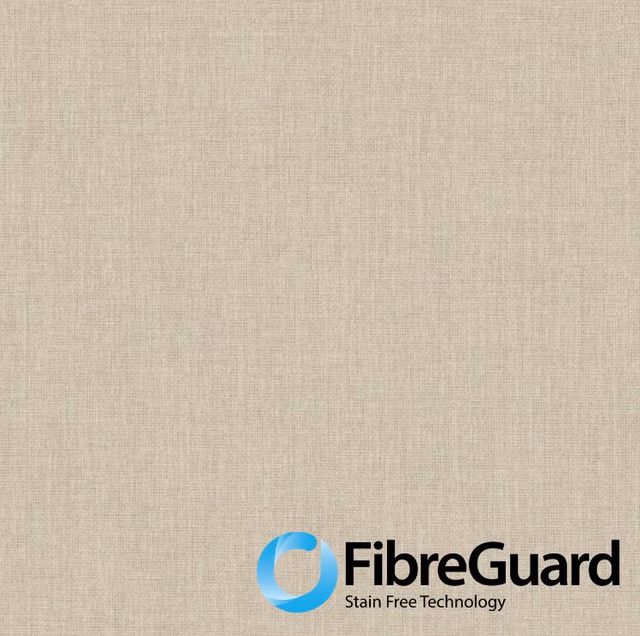 Warm cookie-dough beige Ramblas fabric with a fine, lightly textured weave