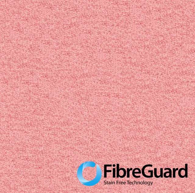 Mottled rose-pink Rannoch textile with a fine, softly nubby surface