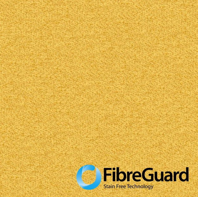 Warm honey-gold nubby textile swatch with a softly mottled, tactile surface