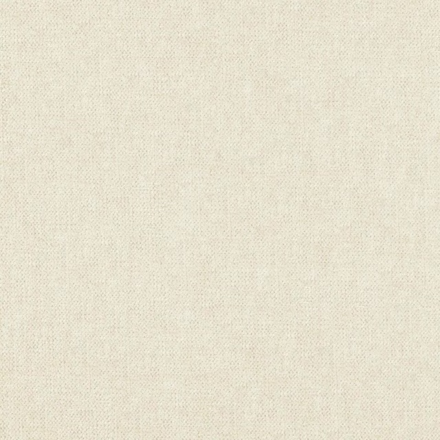 Close-up of pale ivory cream fabric with a fine flecked woven texture
