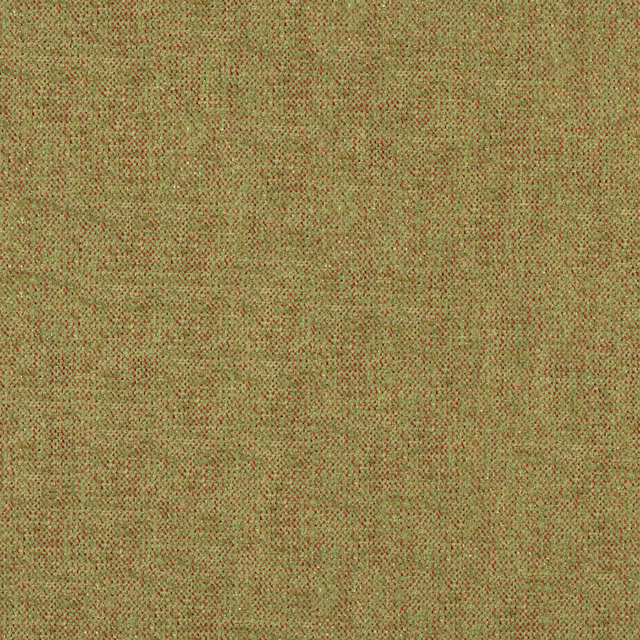 Mottled olive-green woven swatch with tan and terracotta flecks