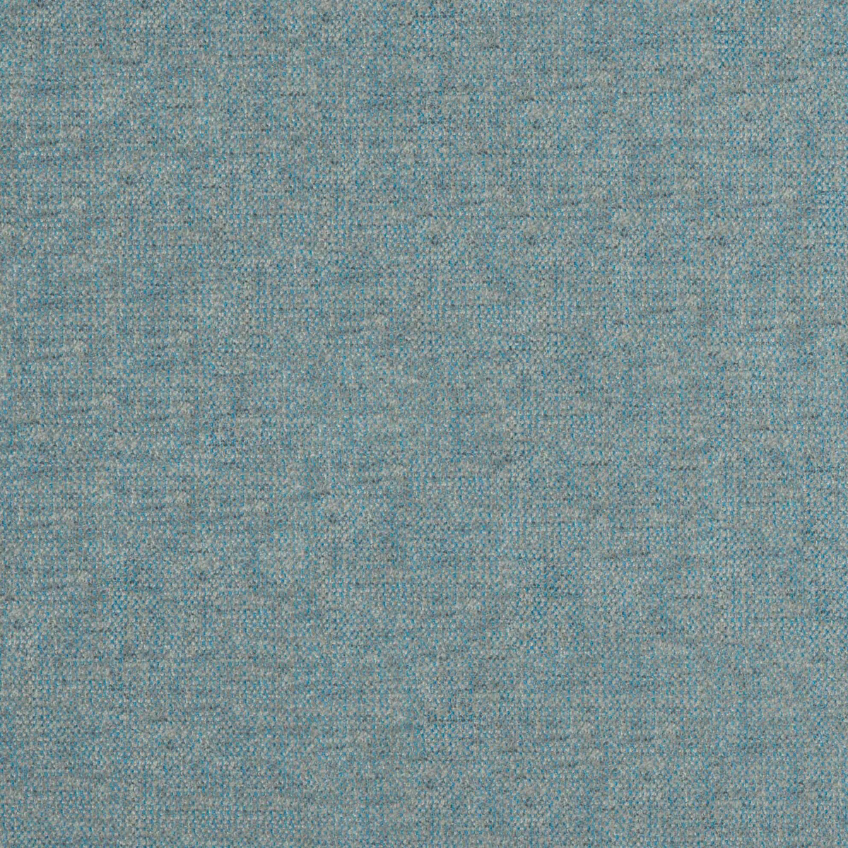 Close view of fine woven fabric in muted sea-blue teal with subtle tonal variation