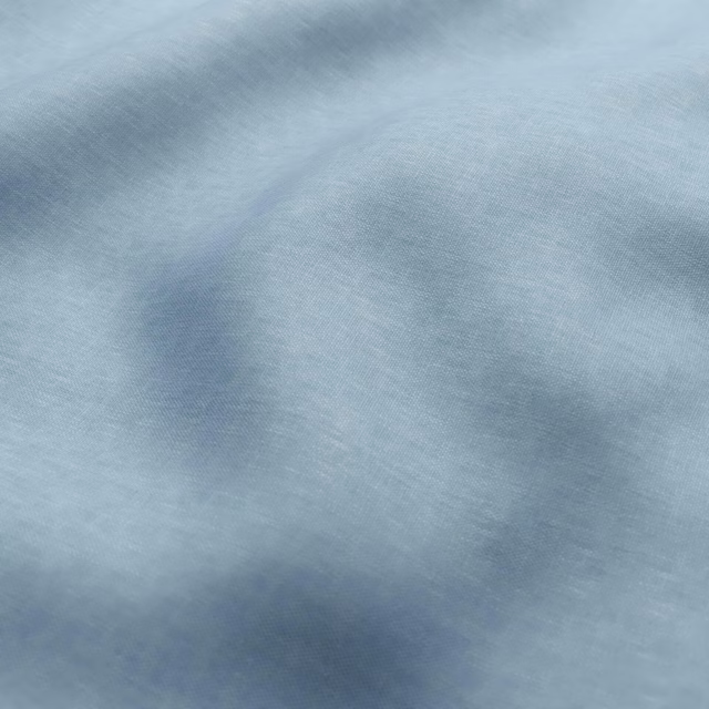 Misty blue-grey Renovare fabric with softly clouded tonal weave