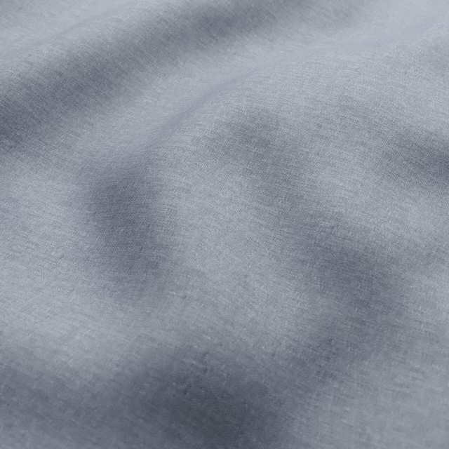 Cool slate-grey Renovare fabric with a softly mottled, fine woven surface