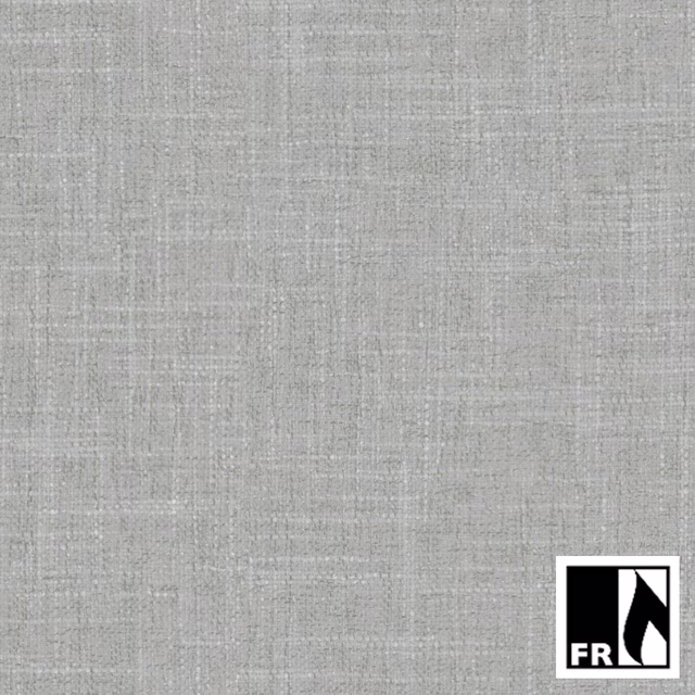 Cool pale grey woven swatch with fine crosshatch texture and subtle tonal variation