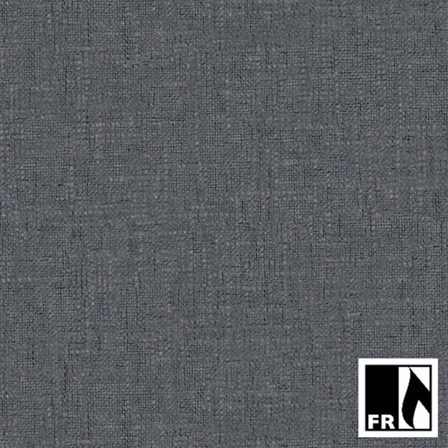 Charcoal-grey Rochelle swatch with a softly irregular crosshatched woven texture