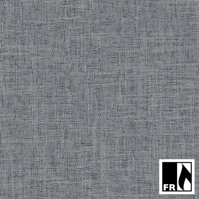 Pewter grey woven textile with fine irregular crosshatch texture and subtle tonal flecks