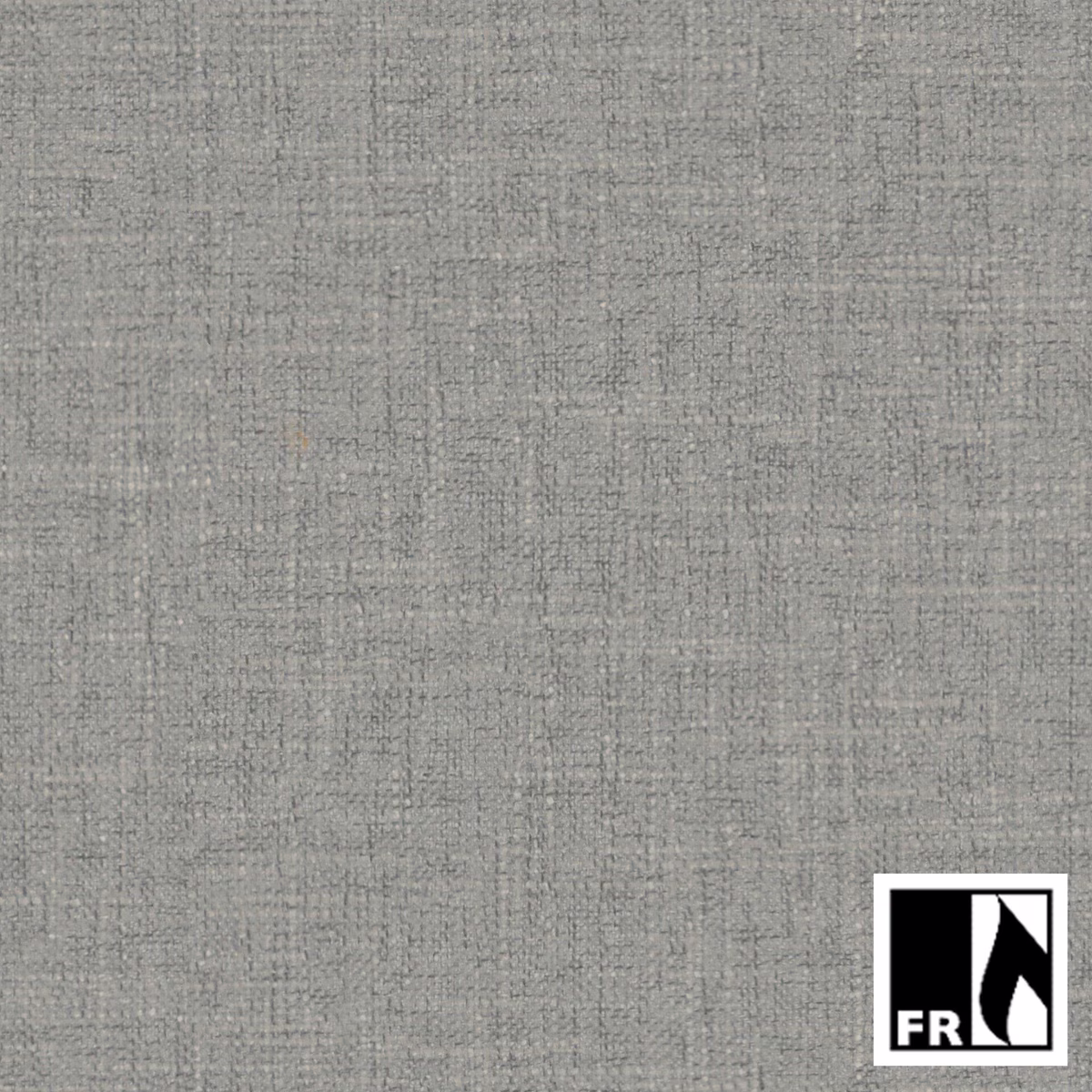 Soft stone-grey Rochelle fabric with a fine, irregular crosshatched weave
