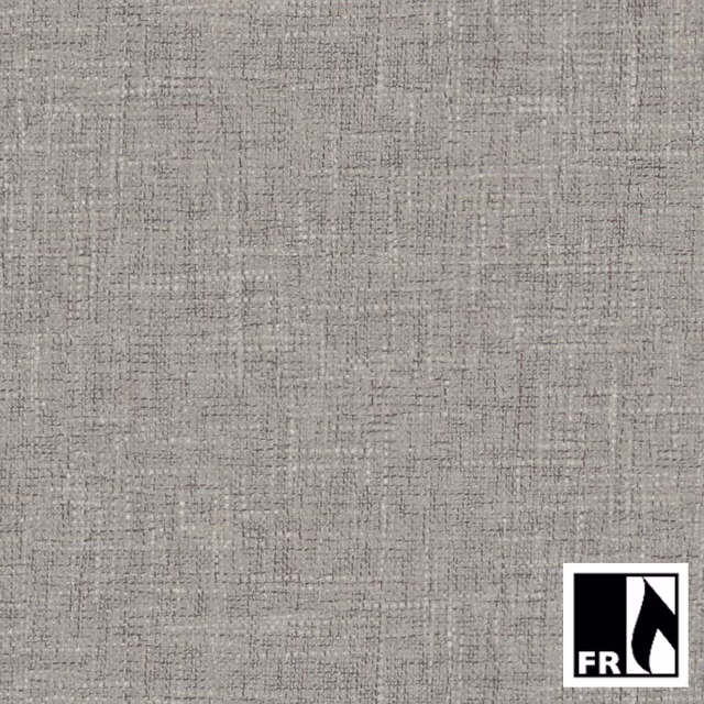 Mottled taupe-grey Rochelle fabric with fine irregular crosshatch weave