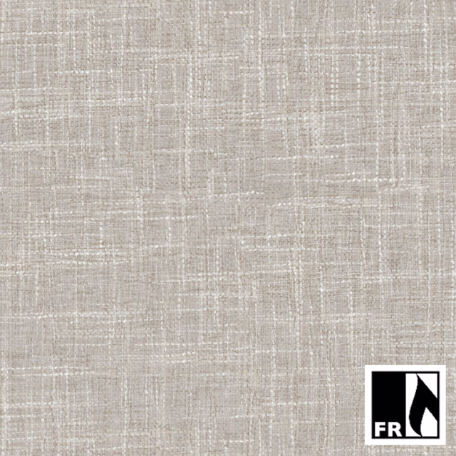 Pale shell-beige Rochelle fabric showing an irregular woven crosshatch and subtle slub texture