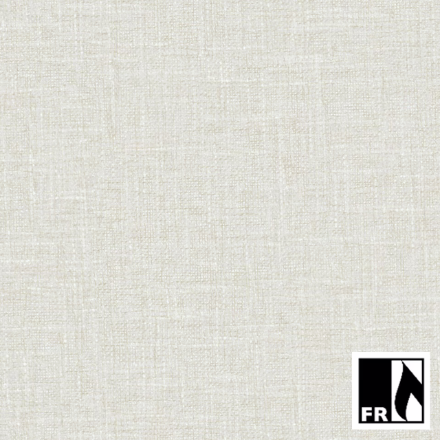 Pale chalk ivory fabric with a subtle woven crosshatch texture
