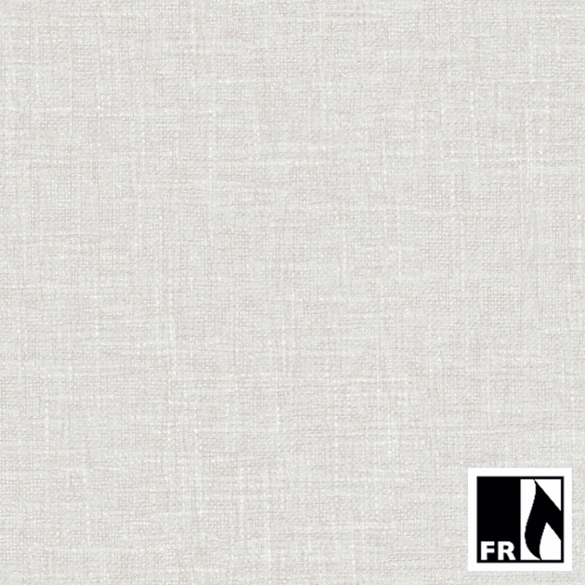 Pale ivory fabric swatch with fine crosshatch weave and softly textured surface