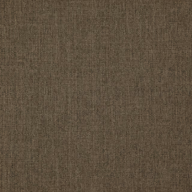 Close view of warm truffle-brown plain weave with fine tonal flecks