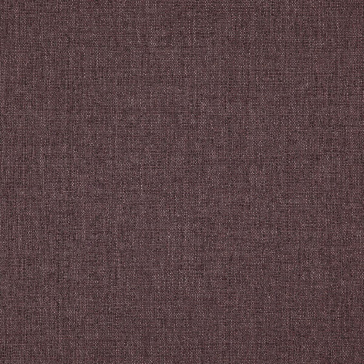 Close-up of dark heathered plum-brown plain weave with subtle tonal flecks