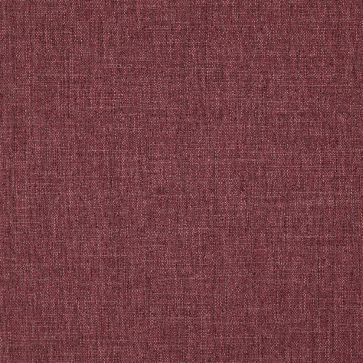 Rosewine burgundy woven textile with fine crosshatch texture and tonal slubs