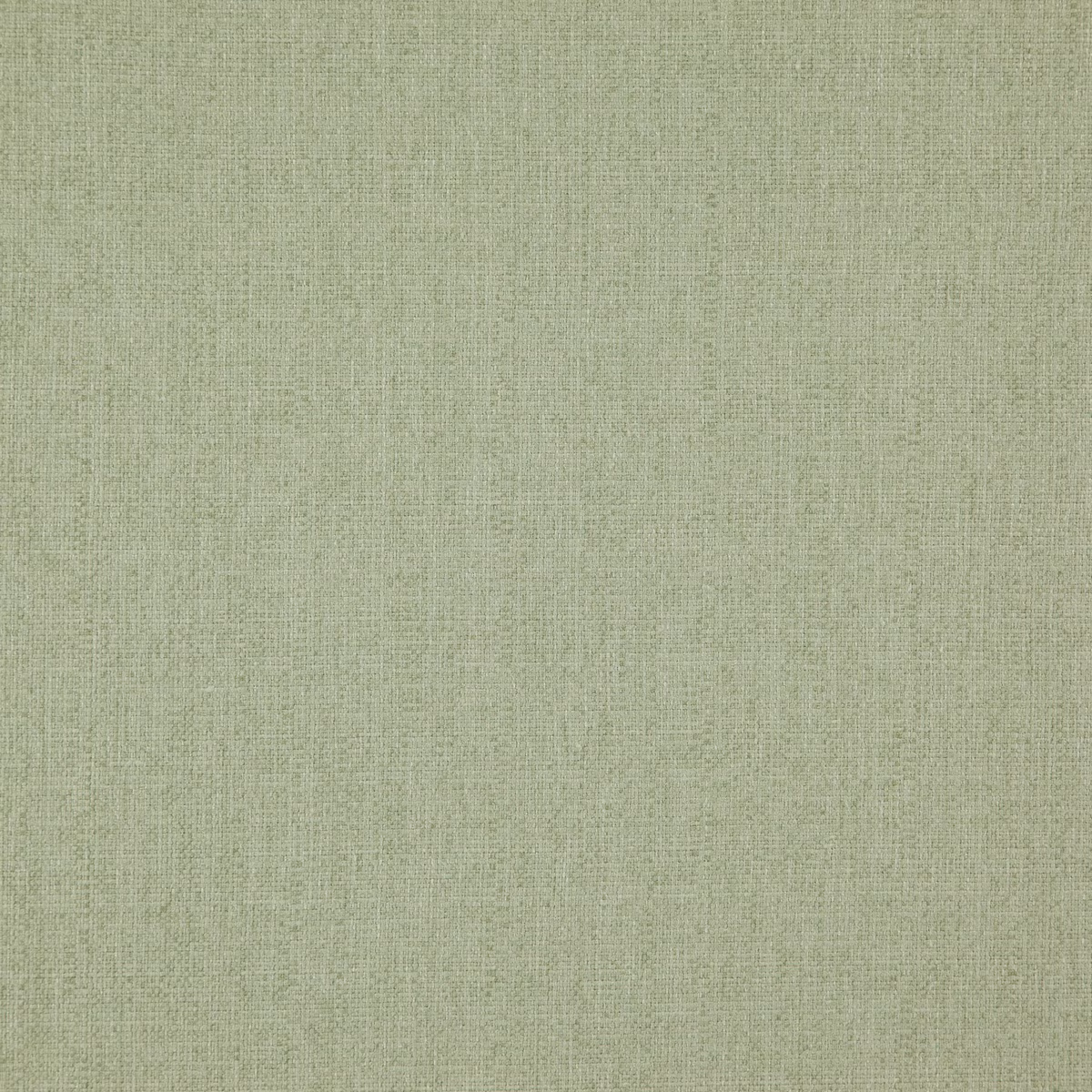 Close-up of softly mottled sage-green fabric with a fine, even woven texture