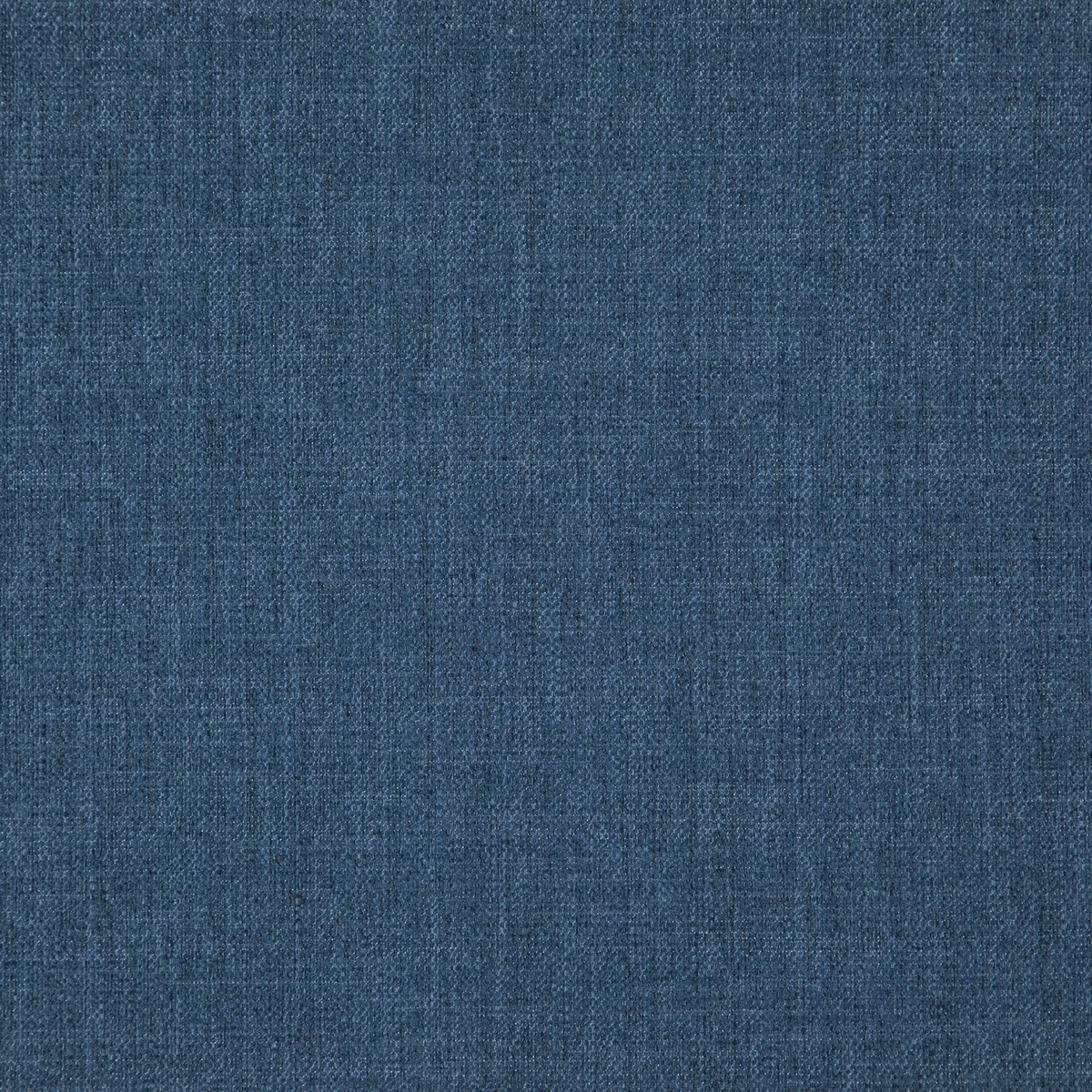 Cool denim-blue woven swatch with fine crosshatch texture and subtle tonal variation