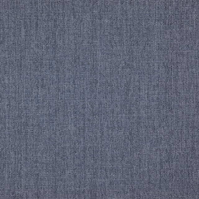Cool blue-grey Flint Stone fabric with fine vertical striations and a softly mottled weave