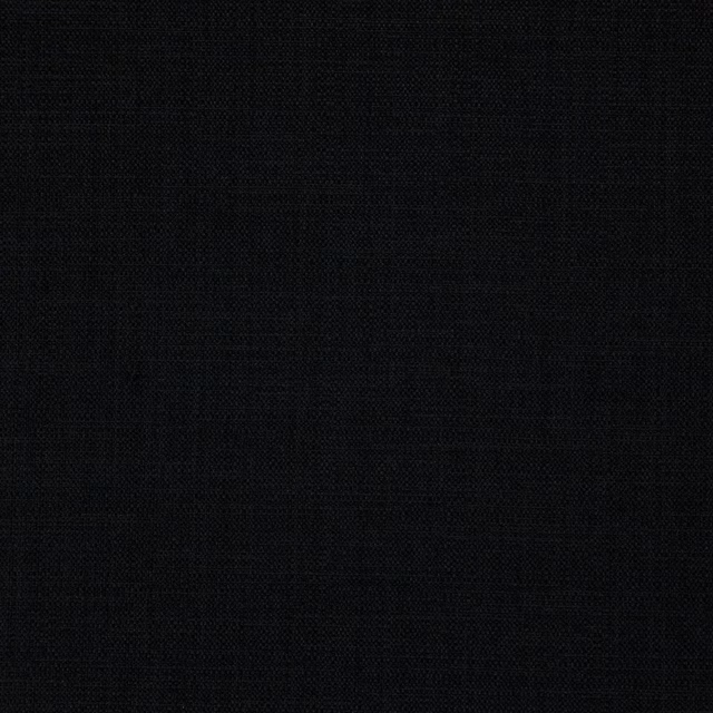 Near-black 40 Jet fabric showing a fine, tightly interlaced woven surface