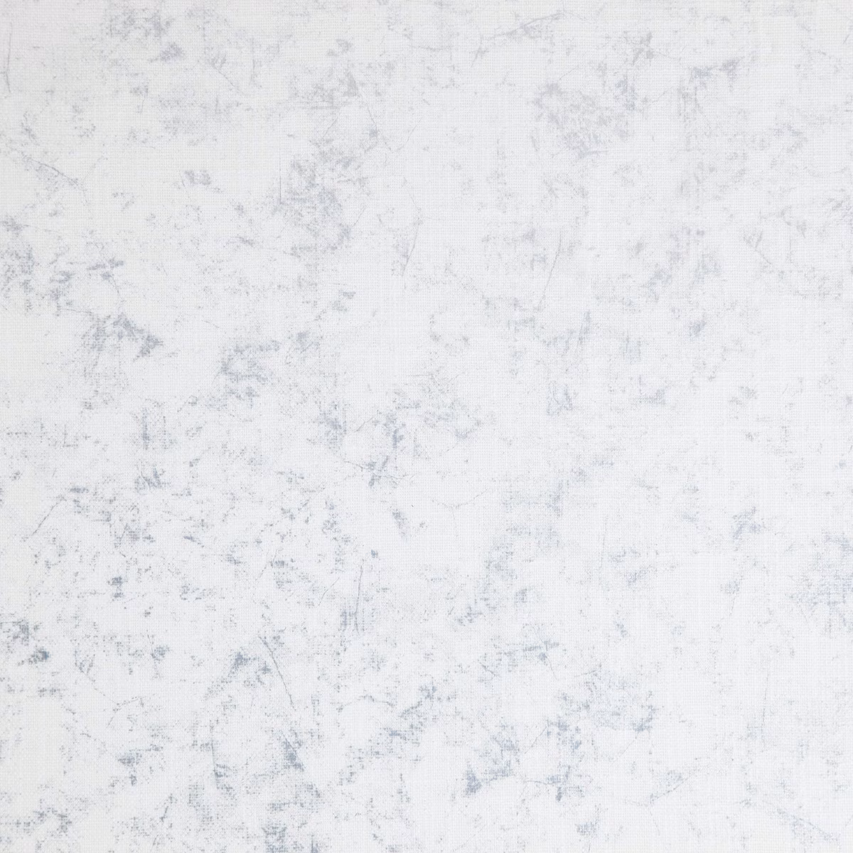 Pale icy-white San Pedro fabric with cool grey-blue distressed, cloudy surface marks