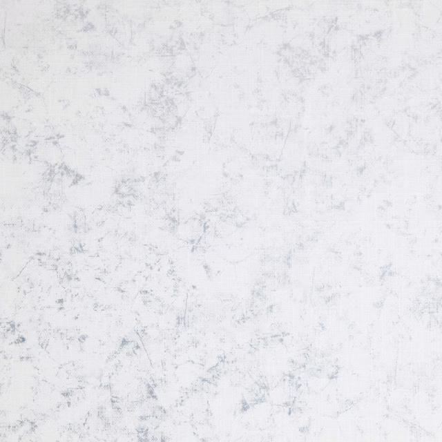 Pale icy-white San Pedro fabric with cool grey-blue distressed, cloudy surface marks