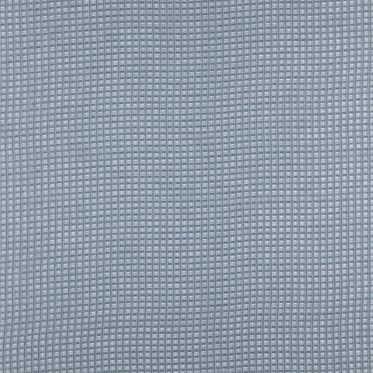 Cool slate blue-grey fabric with a tightly woven small-scale grid texture