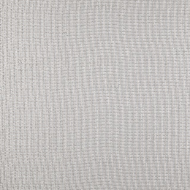 Pale warm-grey Sedna fabric showing a fine, even checked weave