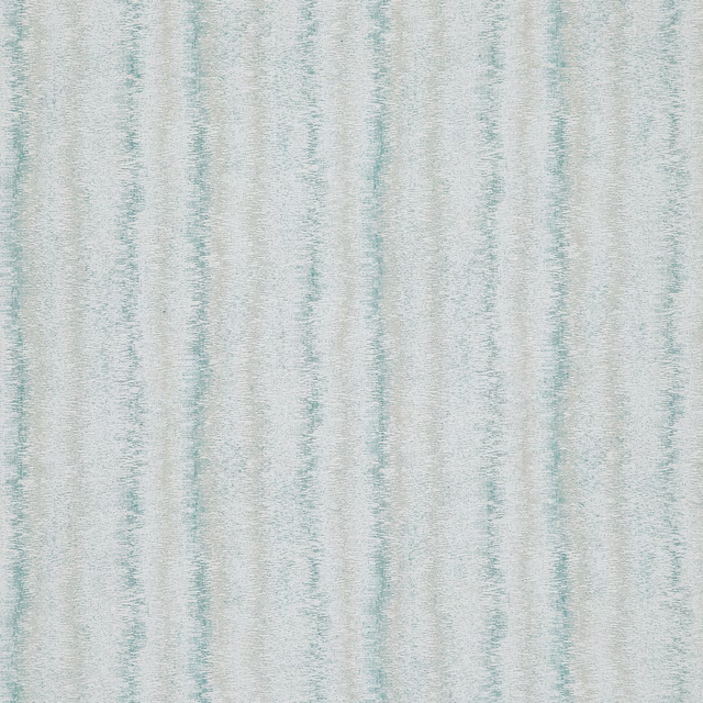 Pale aqua Siena fabric with misty vertical striations and a softly brushed texture