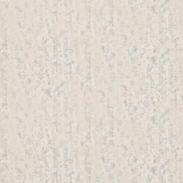 Soft cream fabric with pale grey vertical mottling and a lightly distressed surface