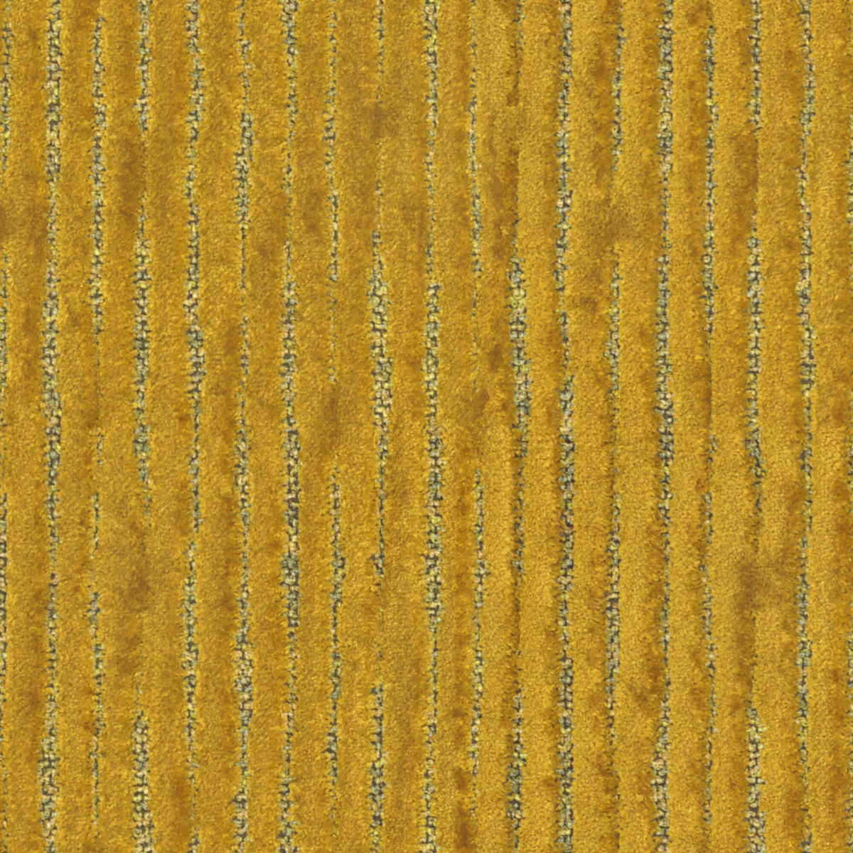 Warm honey-gold plush textile with irregular grey-beige vertical lines