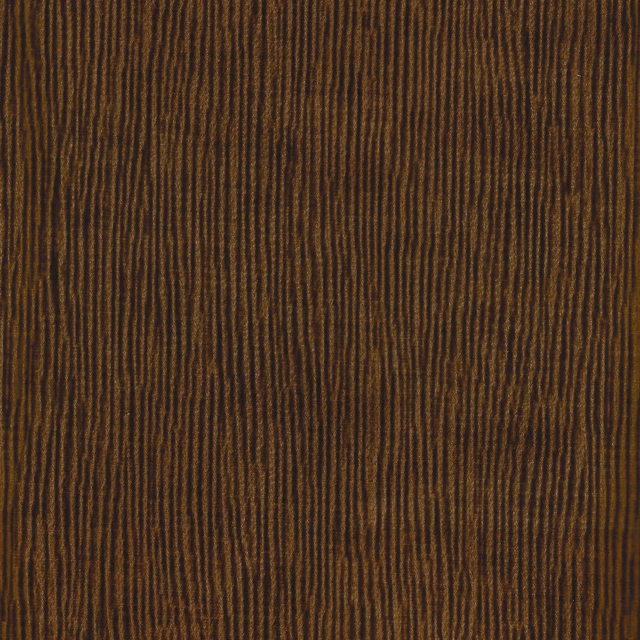Warm bronze-brown textile with irregular vertical ribs and subtle golden highlights