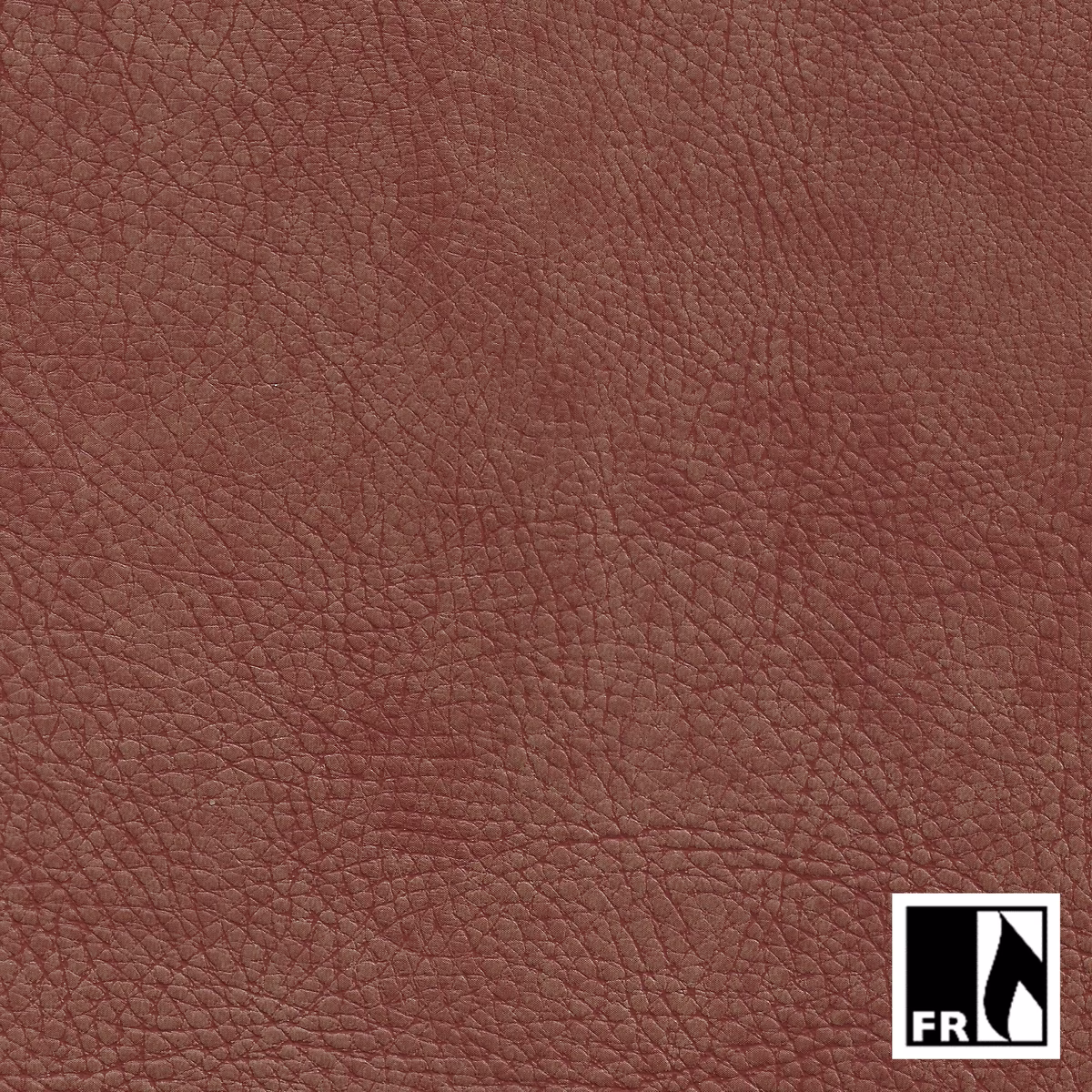 Muted burgundy red fabric with a tight pebbled crackle grain across the swatch