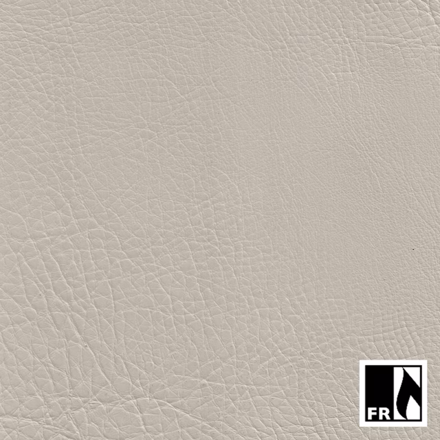 Pale putty-grey textile with fine pebbled grain and irregular creased texture