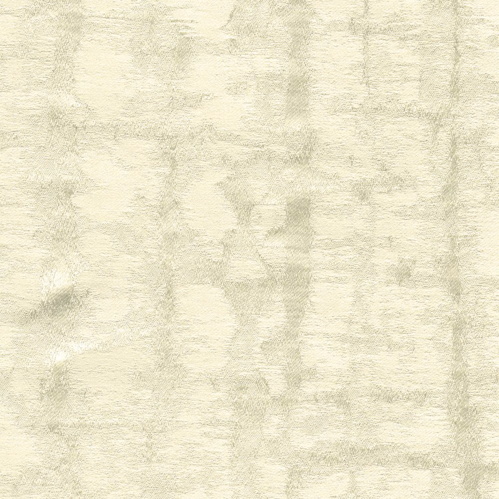 Pale ivory-cream woven fabric with softly mottled vertical tonal texture