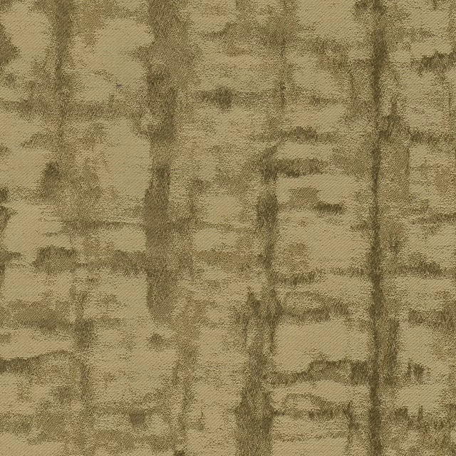 Warm mocha taupe woven textile with painterly blocks and darker olive-brown marks