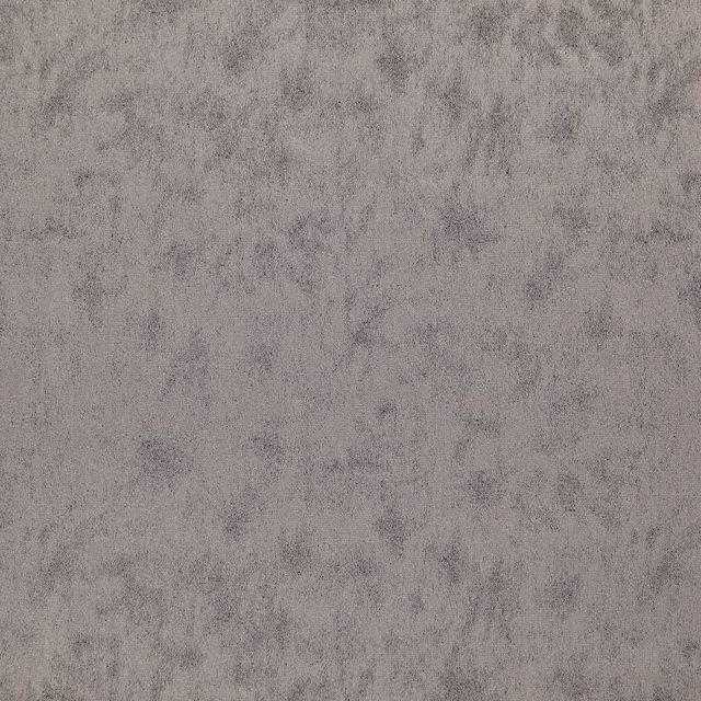 Cool grey mottled fabric with a softly brushed, smoky surface