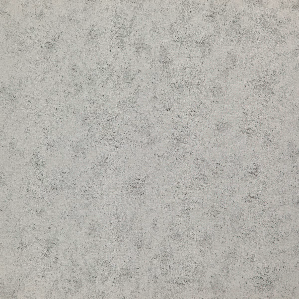 Pale metallic-grey fabric with smoky mottling and a softly textured surface