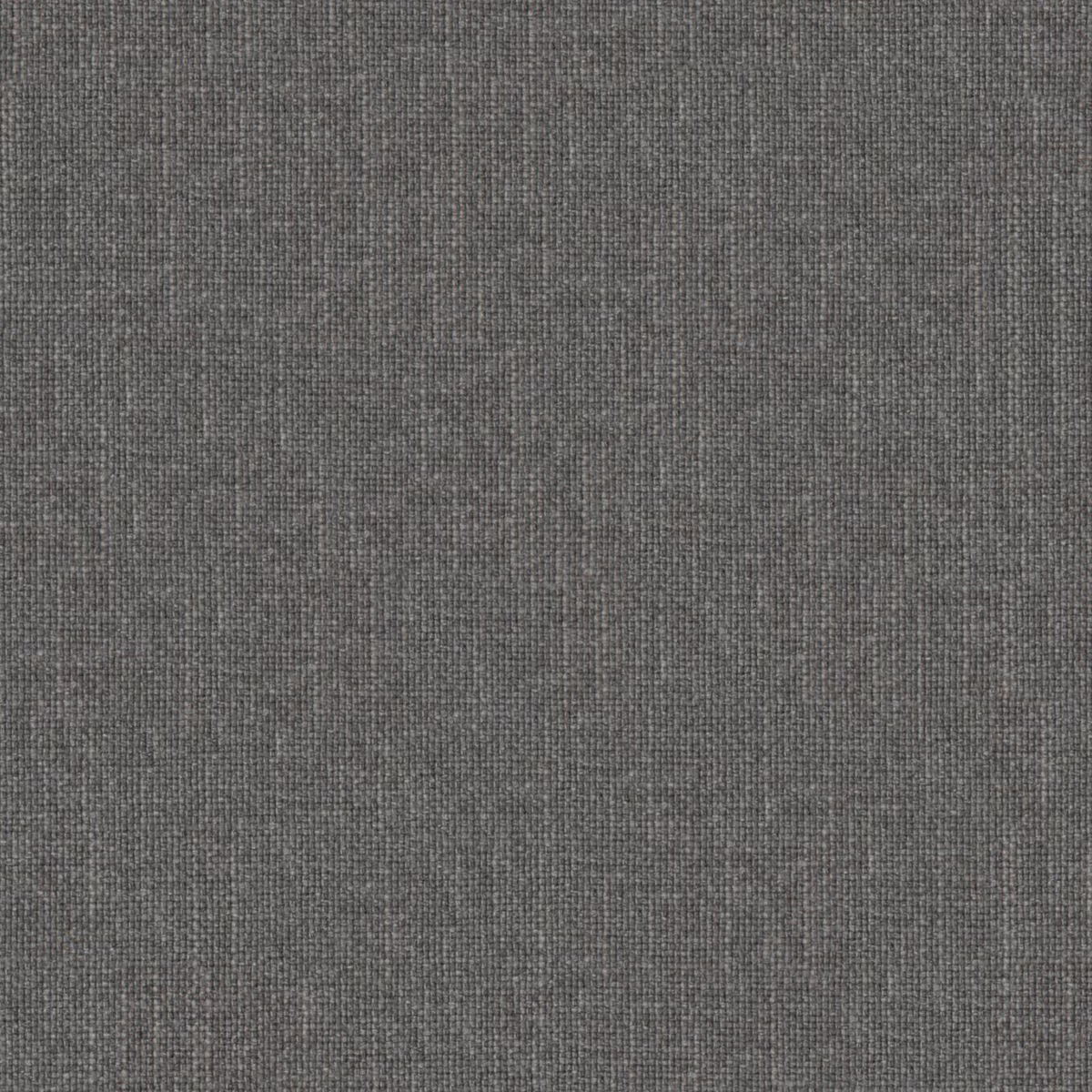 Close-up of charcoal-grey Tenby fabric with fine tonal crosshatch weave
