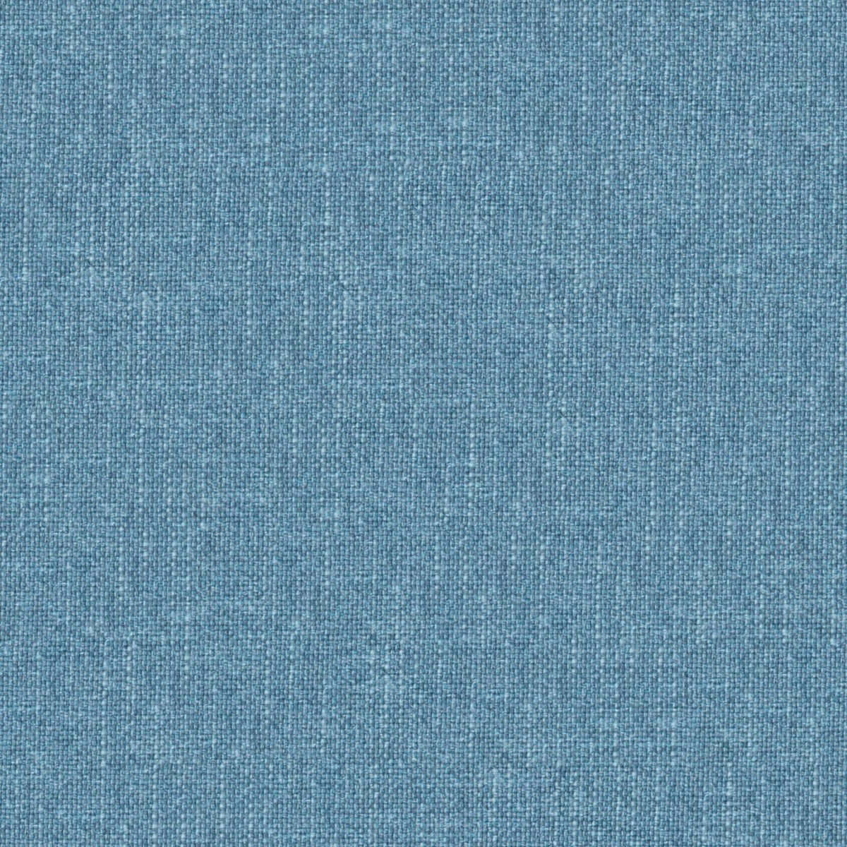 Close-up of cool blue-teal fabric showing a fine, softly variegated woven texture