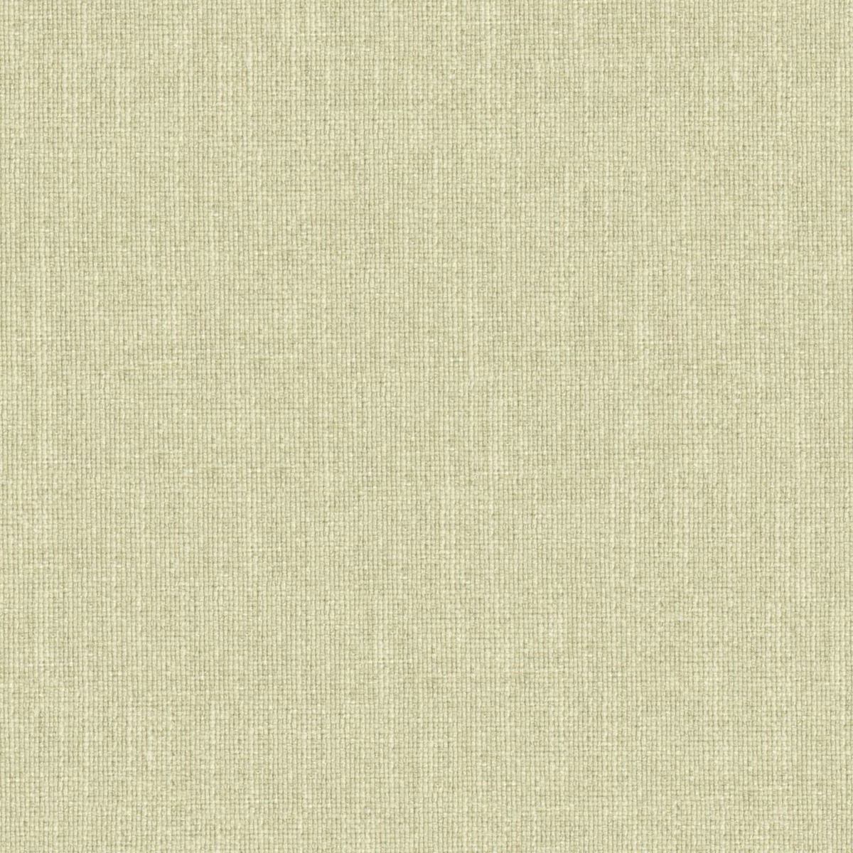 Pale pistachio Tenby fabric showing a fine, softly irregular plain weave